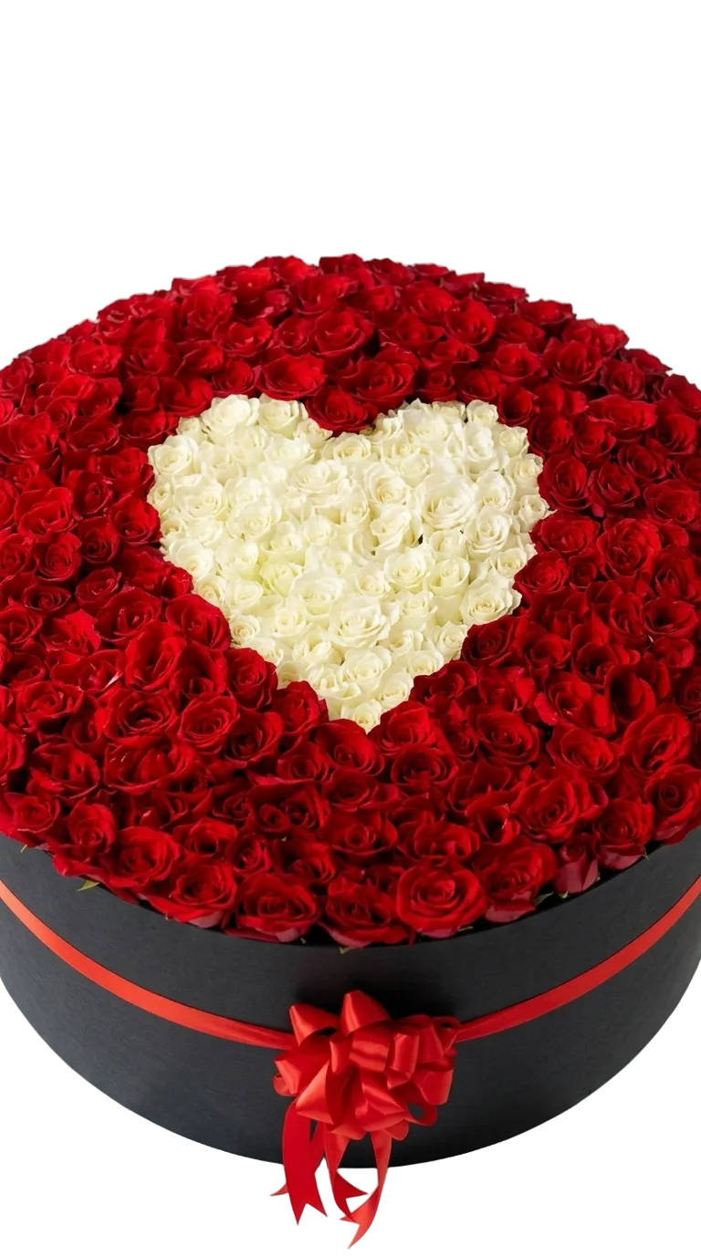 Pure Heart Luxury Roses Box