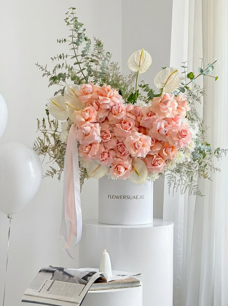 Blush Heart & Eucalyptus Majesty