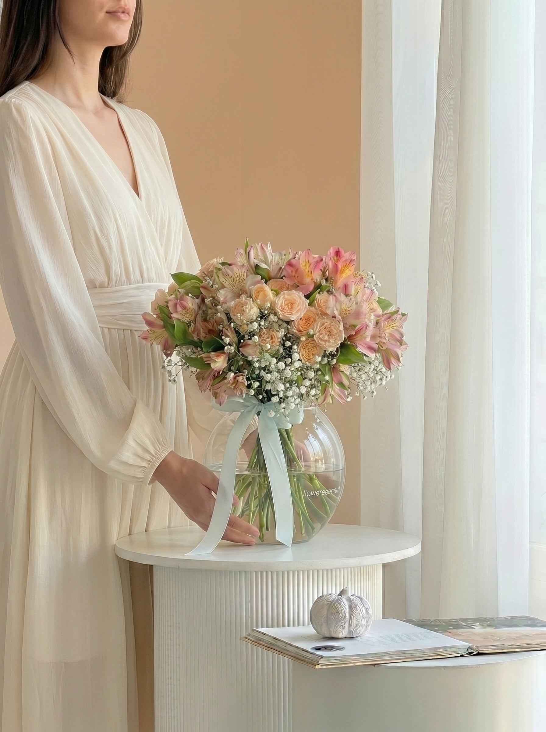 Pastel Blush Vase